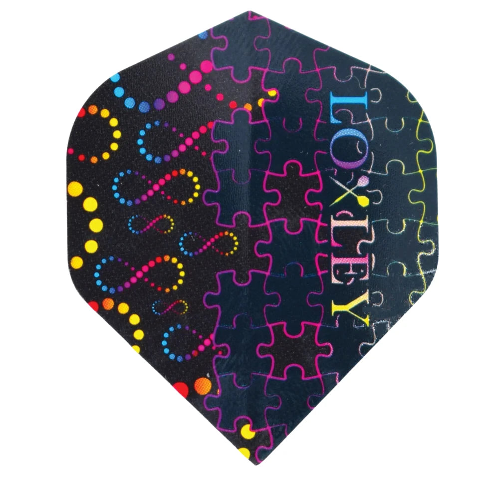 LOXLEY AUTISM DESIGN DART FLIGHTS - NO2