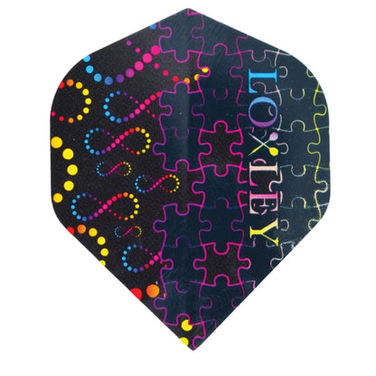 LOXLEY AUTISM DESIGN DART FLIGHTS - NO2
