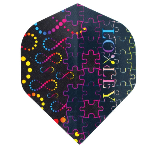 LOXLEY AUTISM DESIGN DART FLIGHTS - NO2