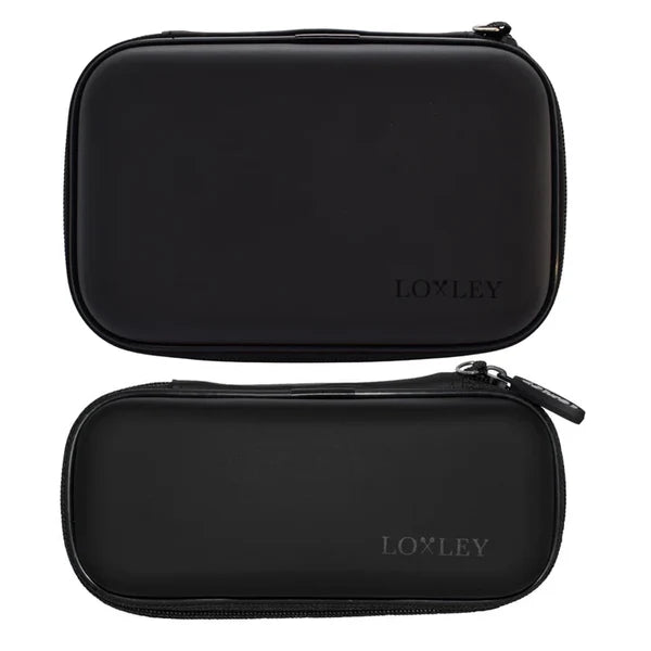 LOXLEY QUIVER MIDNIGHT BLACK DART CASE DOUBLE DECKER OR SLIM DUO HOLDS 2 SETS