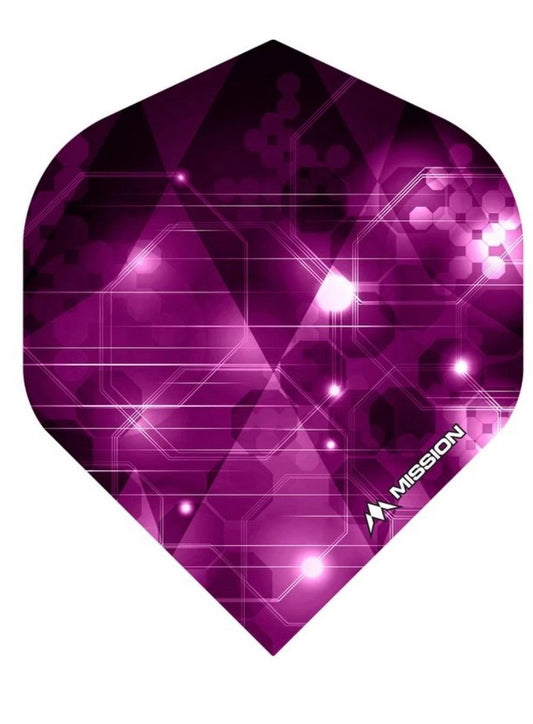 MISSION ASTRAL PINK SPACE THEME DART FLIGHTS