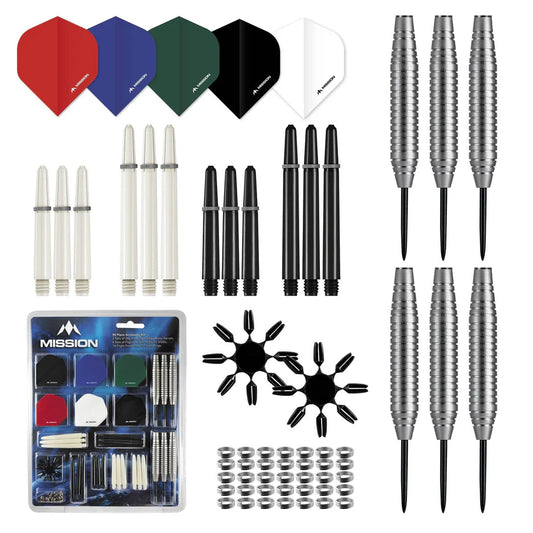 MISSION DARTS 90 PIECE ACCESSORY KIT