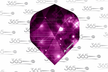MISSION ASTRAL PINK SPACE THEME DART FLIGHTS