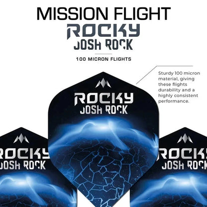 MISSION JOSH ROCK ROCKY DART FLIGHTS NO 2 STANDARD