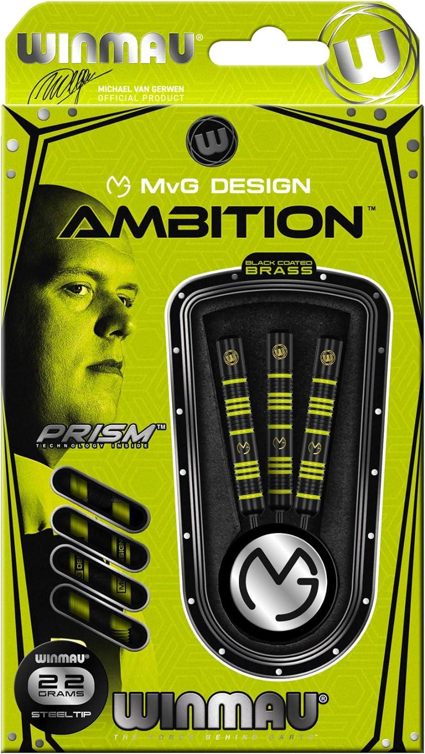 MvG AMBITION 22G/24G BRASS DARTS - MICHAEL VAN GERWEN WINMAU