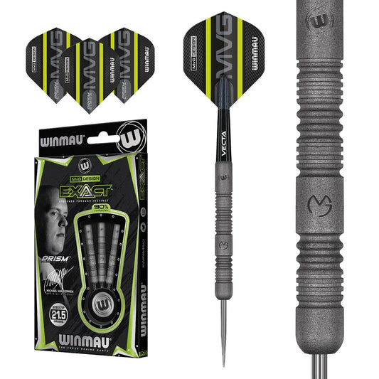MvG DESIGN MICHAEL VAN GERWEN EXACT 21.5G 90% TUNGSTEN WINMAU DARTS
