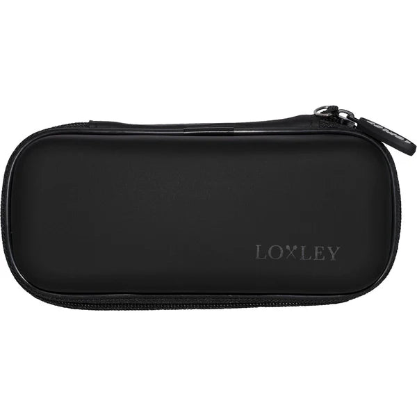 LOXLEY QUIVER MIDNIGHT BLACK DART CASE DOUBLE DECKER OR SLIM DUO HOLDS 2 SETS