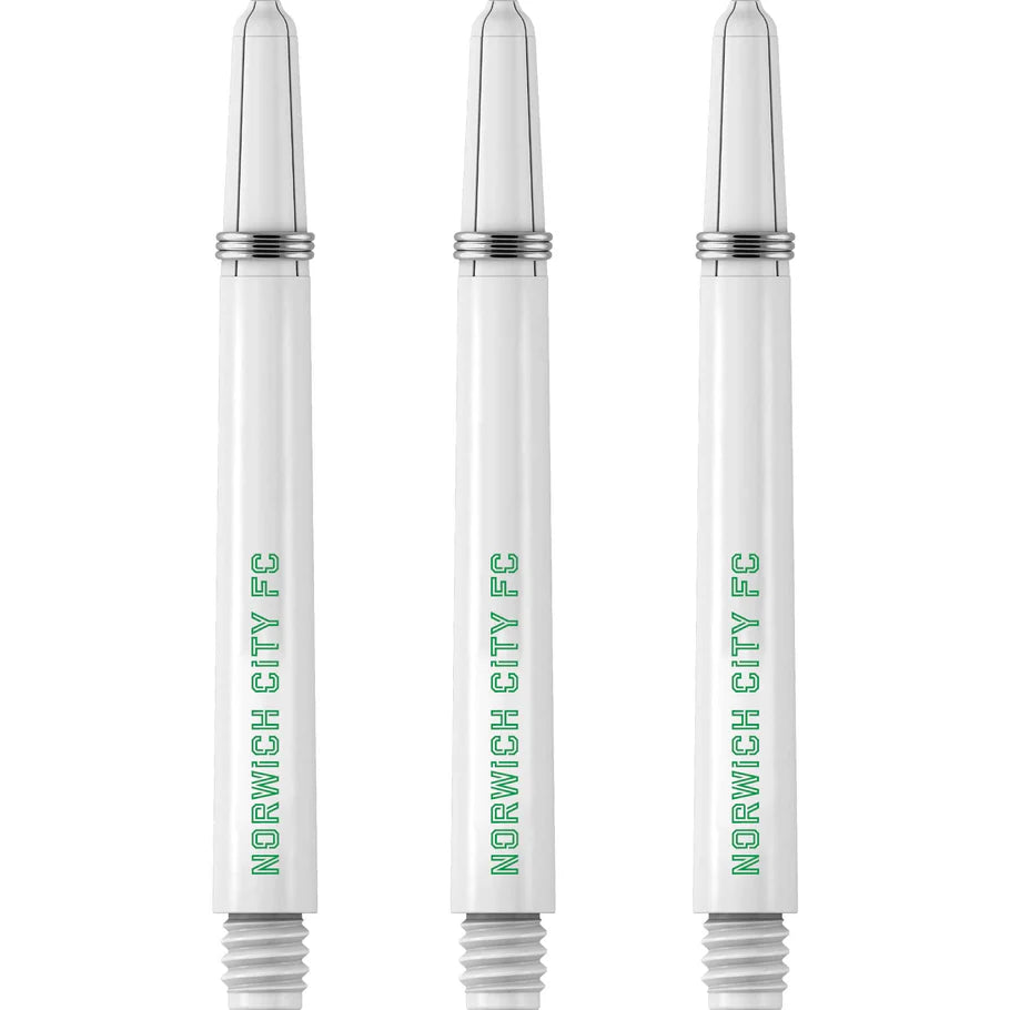 NORWICH CITY FOOTBALL CLUB MEDIUM DART STEMS