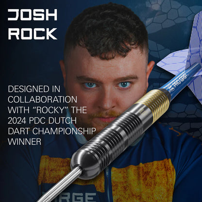TARGET JOSH ROCK 22 PIECE DARTS SET 22G BRASS DARTS