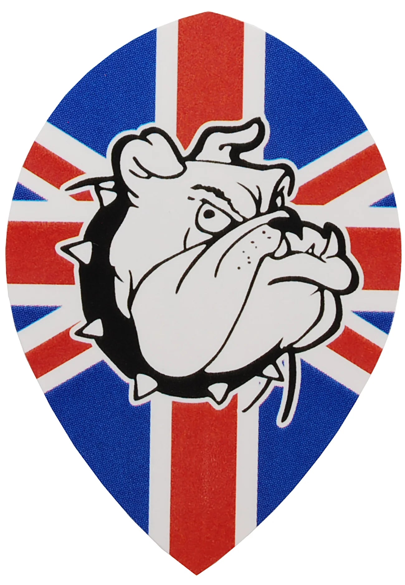 BRITISH BULLDOG PEAR SHAPED DART FLIGHTS