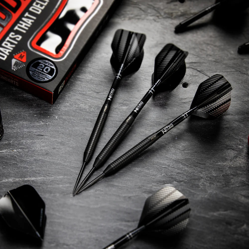 RED DRAGON RAZOR EDGE BLACK 22G 85% TUNGSTEN DARTS