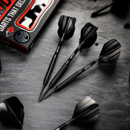 RED DRAGON RAZOR EDGE BLACK 22G 85% TUNGSTEN DARTS