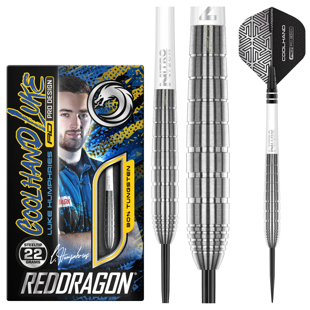 LUKE HUMPHRIES TX1 22G 90% PROFESSIONAL TUNGSTEN DARTS