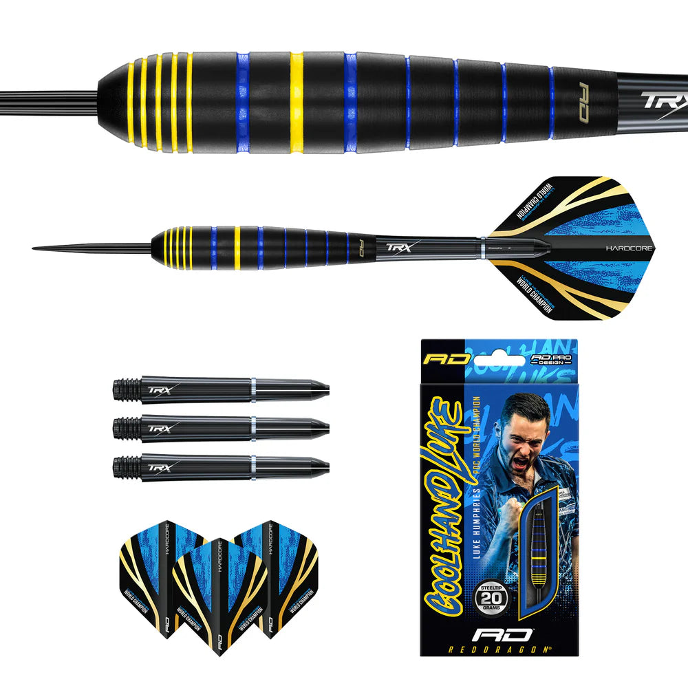 LUKE HUMPHRIES "COOLHAND LUKE" 22G BRASS DARTS