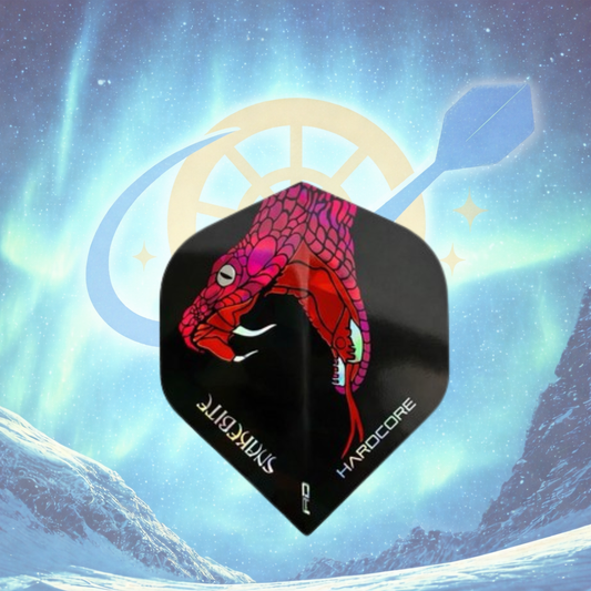 PETER WRIGHT SNAKEBITE RED SNAKE RED DRAGON DART FLIGHTS