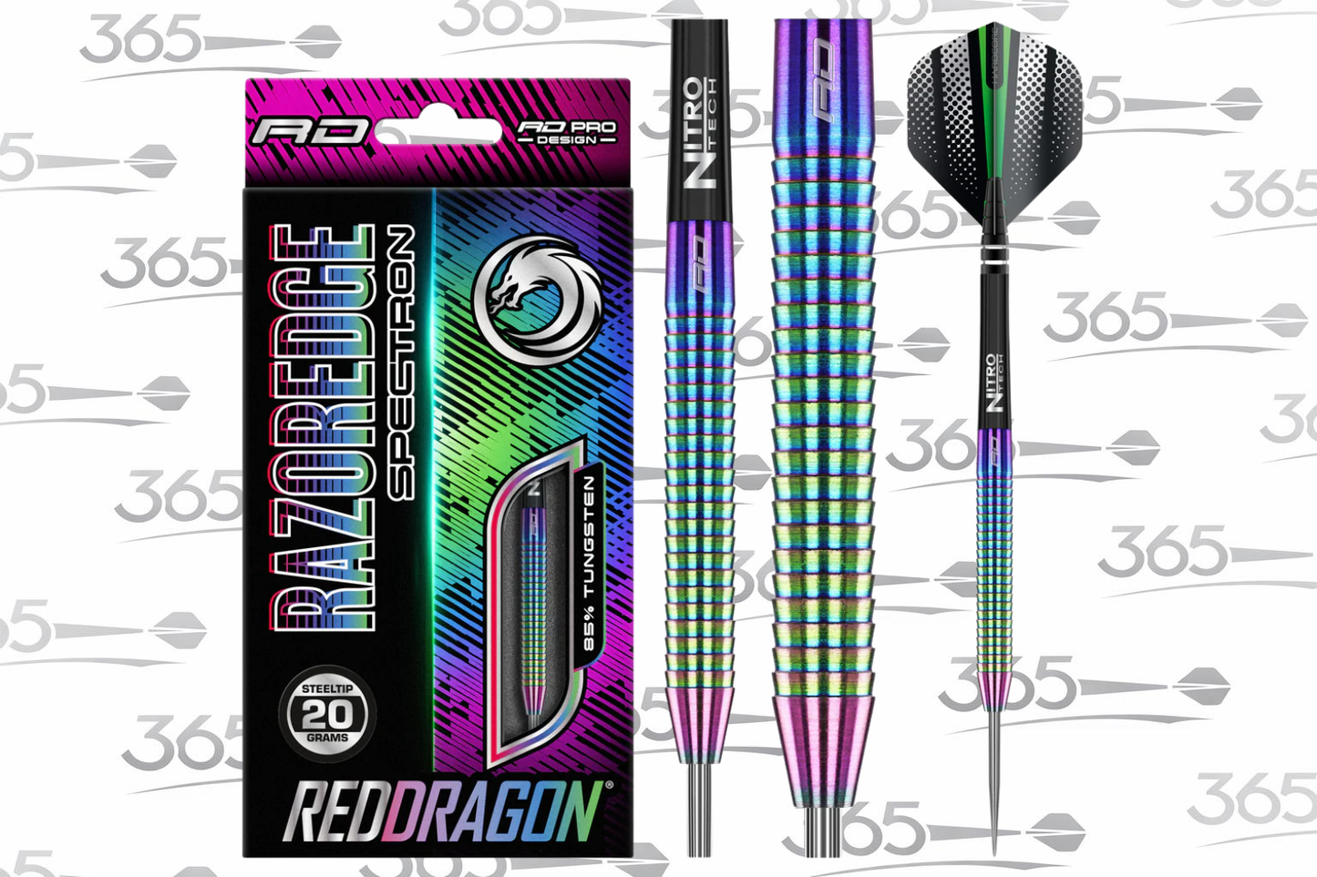 RED DRAGON RAZOR EDGE SPECTRON 85% TUNGSTEN DARTS