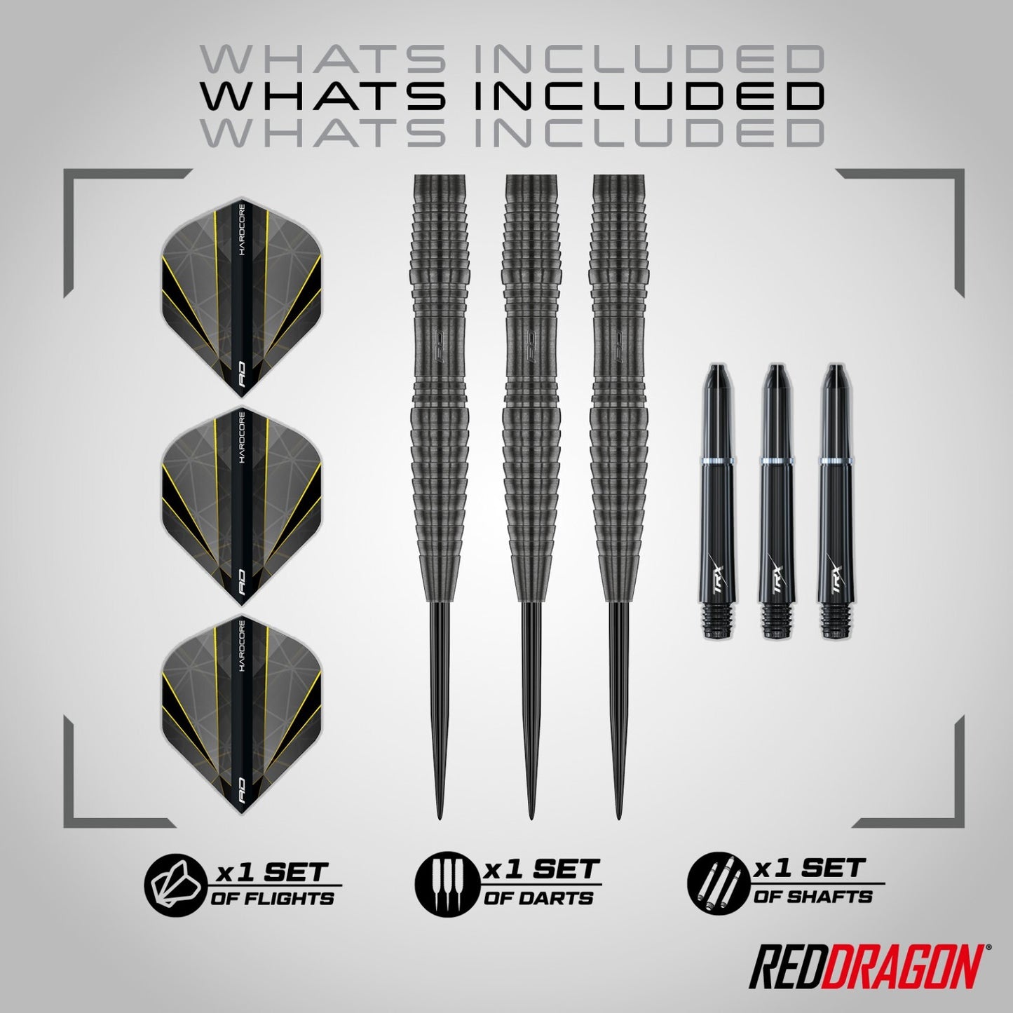 RED DRAGON SEREN ONYX 24G 90% TUNGSTEN DARTS