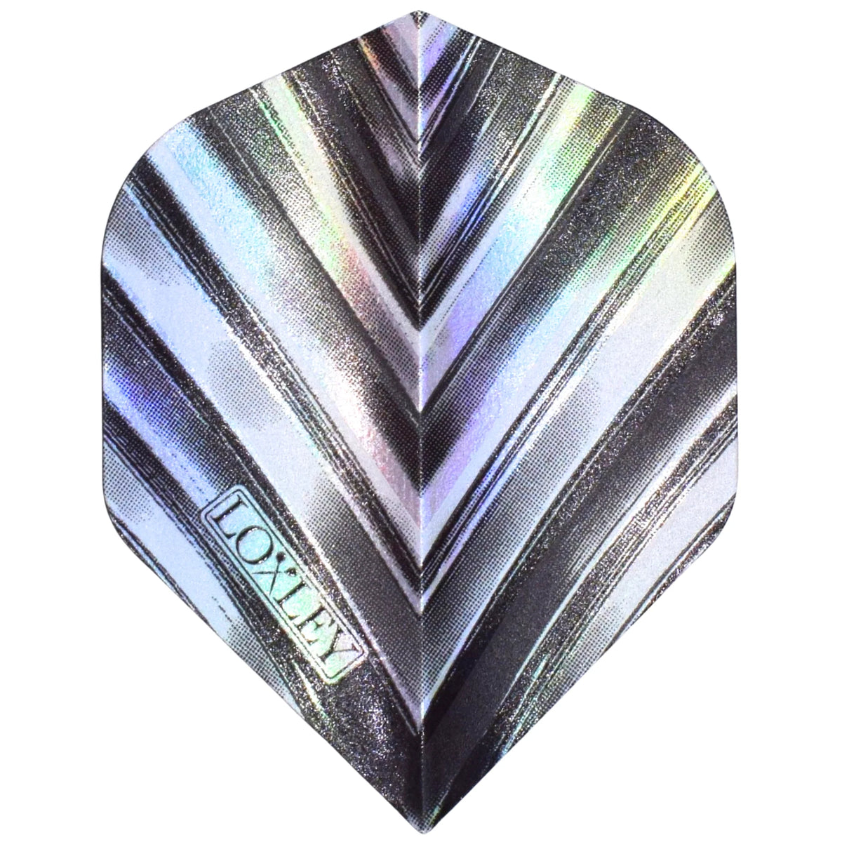 LOXLEY SILIKA RAINBOW FEATHER DART FLIGHTS - NO2 - NEW DESIGN