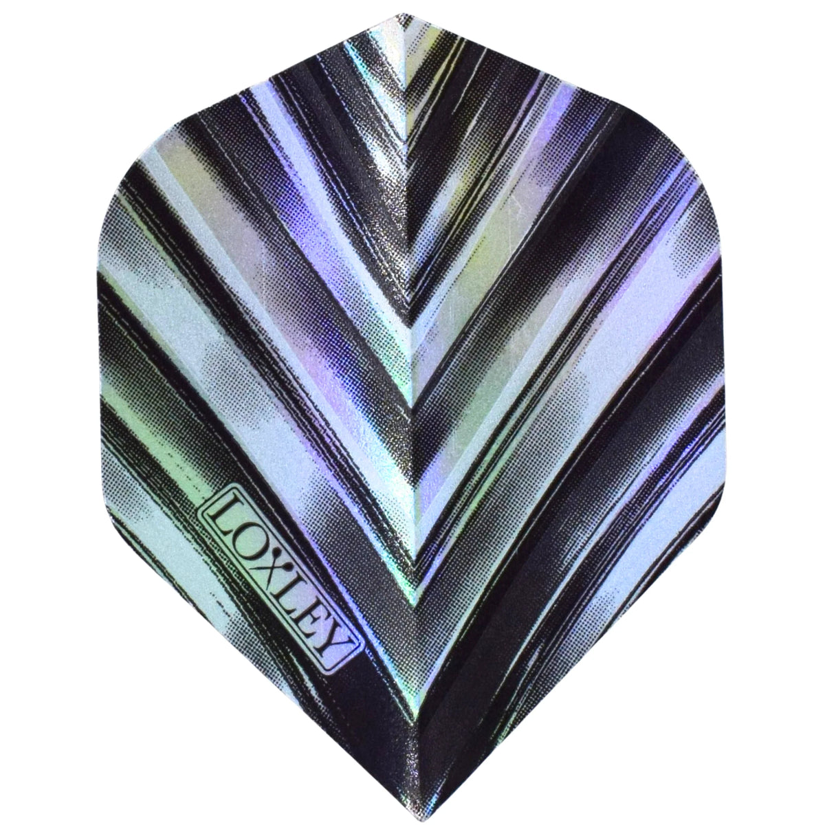 LOXLEY SILIKA RAINBOW FEATHER DART FLIGHTS - NO2 - NEW DESIGN