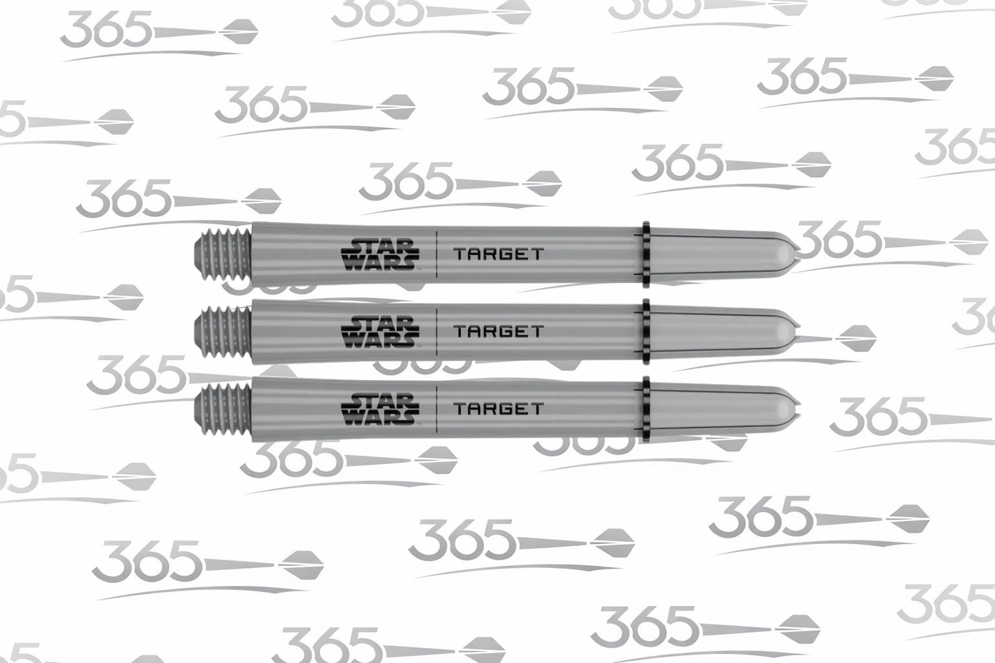 TARGET DARTS STAR WARS GREY PRO GRIP DART SHAFTS - IN TARGET PACKAGING