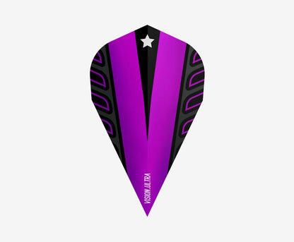 TARGET VOLTAGE VISION ULTRA PURPLE VAPOR DART FLIGHTS