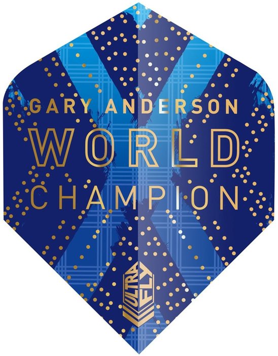 Unicorn Gary Anderson Phase 6 Ultrafly 100 Dart Flights - Plus Standard Shape