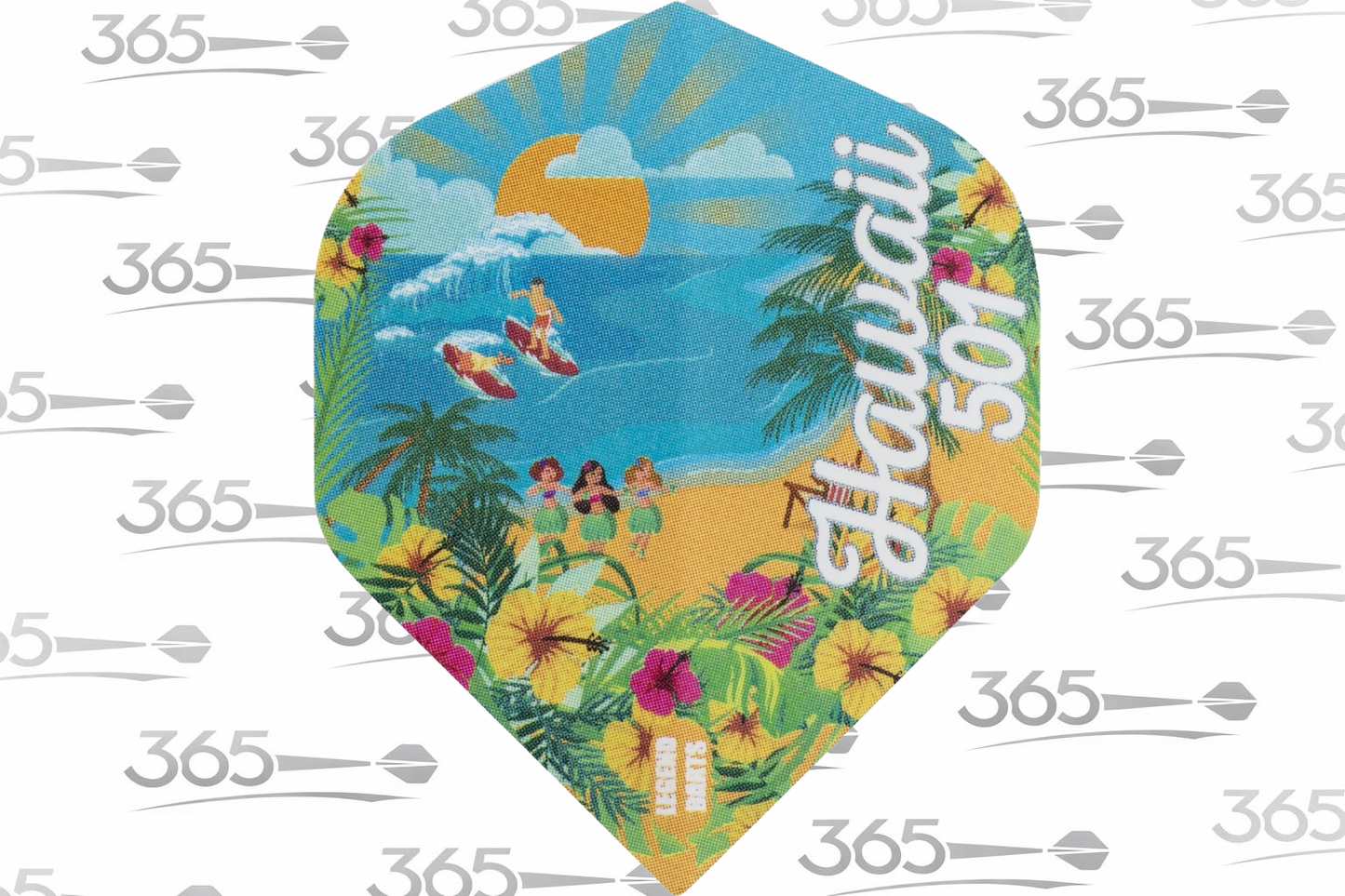 WAYNE MARDLE HAWAII 501 LEGEND DART FLIGHTS