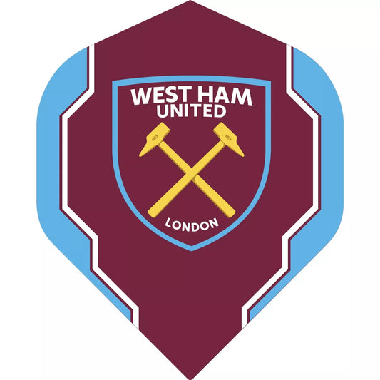 WEST HAM UNITED FOOTBALL CLUB DART FLIGHTS