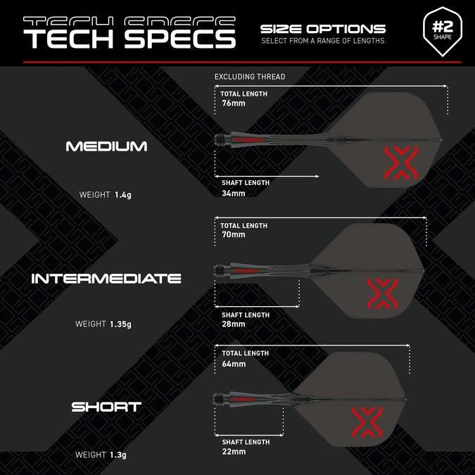 Winmau Blade X Fusion Integrated Flight & Shaft System