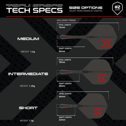Winmau Blade X Fusion Integrated Flight & Shaft System