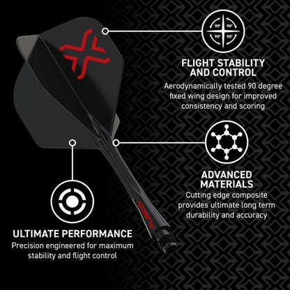 Winmau Blade X Fusion Integrated Flight & Shaft System