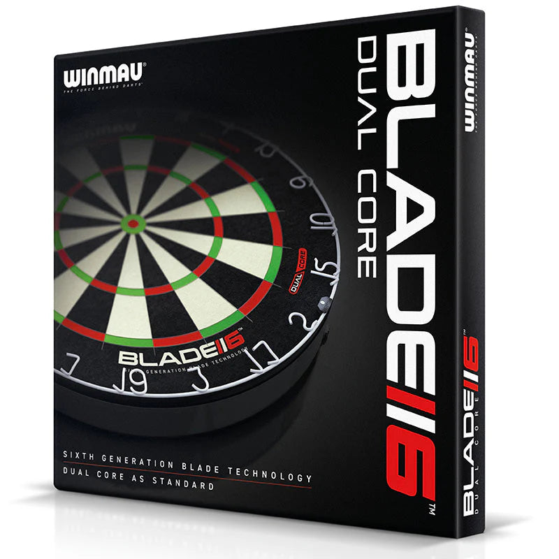 Winmau Blade 6 Dual Core Professional Bristle Dartboard - CLICK AND COLLECT