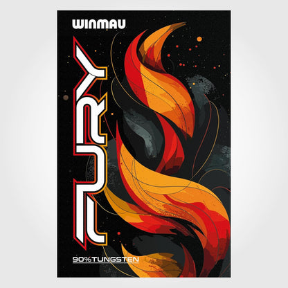 WINMAU FURY 90% TUNGSTEN DARTS 26G
