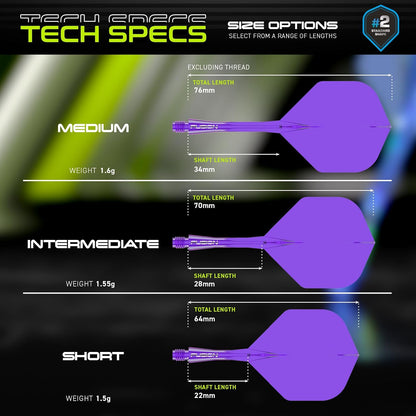 WINMAU FUSION INTEGRATED FLIGHT AND SHAFT SYSTEM