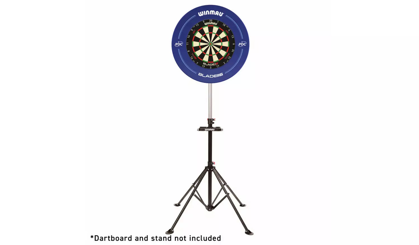 WINMAU BLADE 6 PDC PRINTED DARTBOARD SURROUND - BLUE