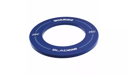 WINMAU BLADE 6 PDC PRINTED DARTBOARD SURROUND - BLUE