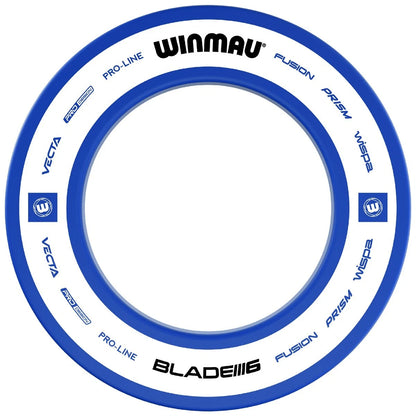 WINMAU PRO-LINE 2.0 PRINTED DARTBOARD SURROUND - BLUE