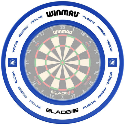 WINMAU PRO-LINE 2.0 PRINTED DARTBOARD SURROUND - BLUE