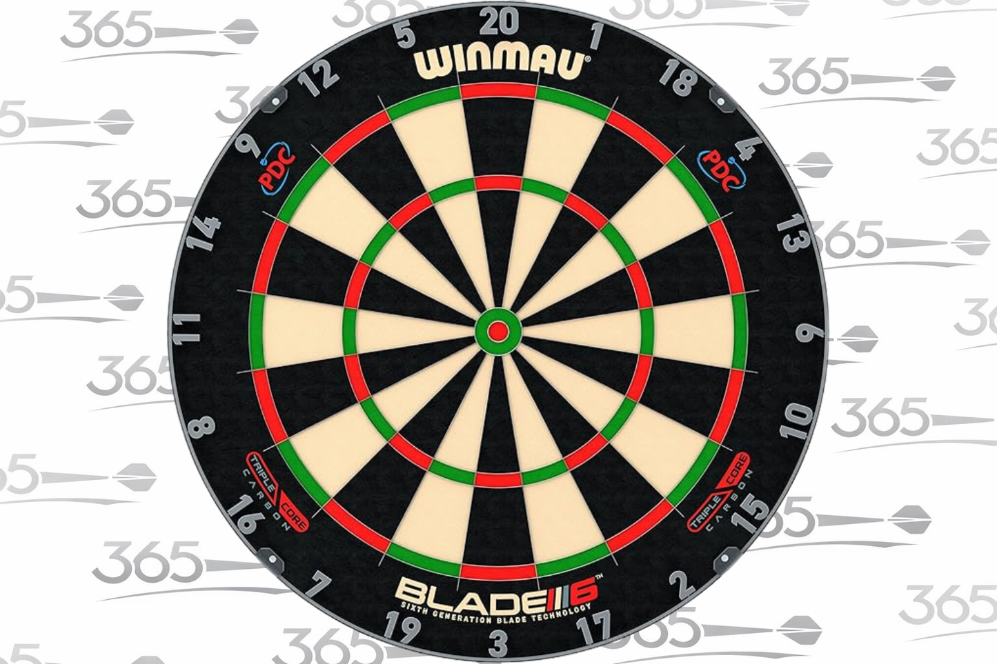 WINMAU DARTS BLADE 6 TRIPLE CORE DARTBOARD