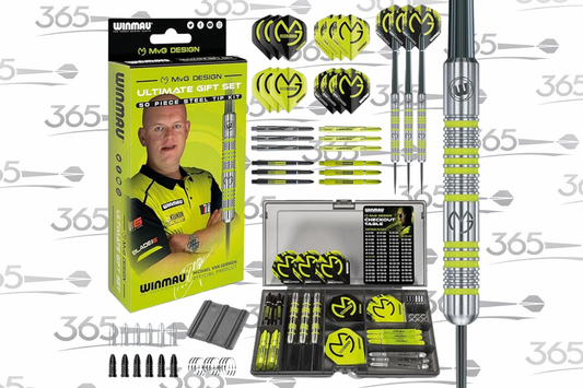 WINMAU MICHAEL VAN GERWEN ULTIMATE GIFT SET 20G STEEL TIP DARTS