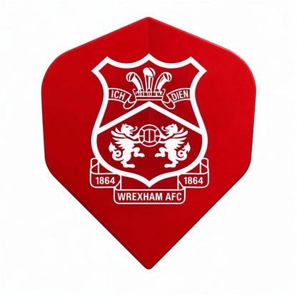 WREXHAM AFC FOOTBALL CLUB 23G BRASS DARTS SET