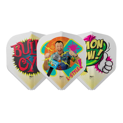 L-STYLE WAYNE MARDLE EZ L1 DART FLIGHTS - TYPE C