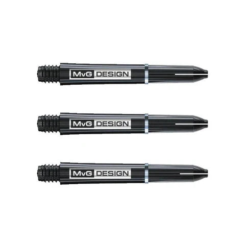 WINMAU MVG DESIGN NYLON SHORT DART SHAFTS STEMS - 1 SET (3 SHAFTS)