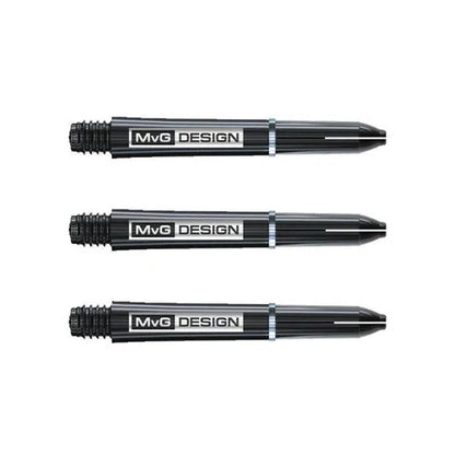 WINMAU MVG DESIGN NYLON SHORT DART SHAFTS STEMS - 1 SET (3 SHAFTS)