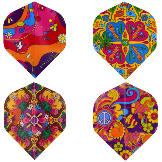 LOXLEY WOODSTOCK 4 IN 1 DART FLIGHTS - NO2