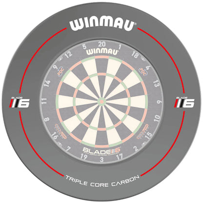 WINMAU BLADE 6 GREY DARTBOARD SURROUND