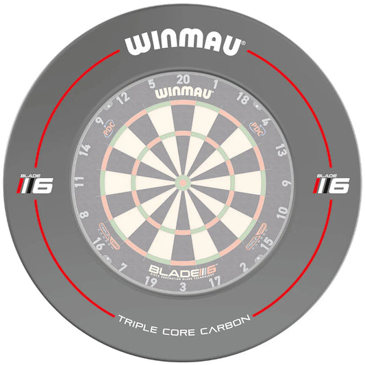 WINMAU BLADE 6 GREY DARTBOARD SURROUND