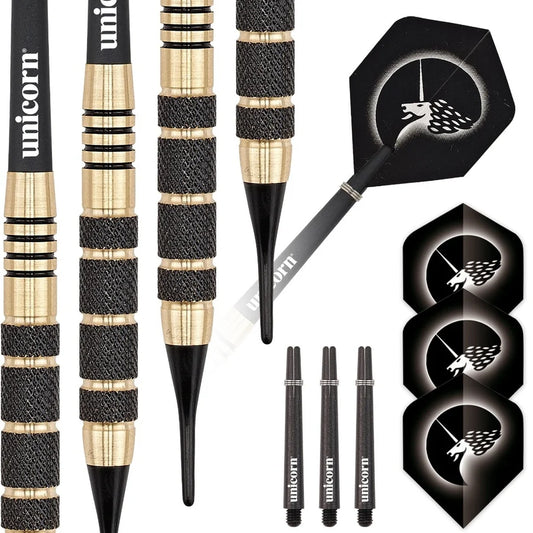UNICORN CORE PLUS BRASS SOFT TIP 17G DARTS