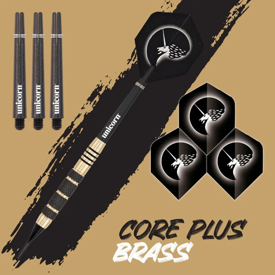 UNICORN CORE PLUS BRASS SOFT TIP 17G DARTS