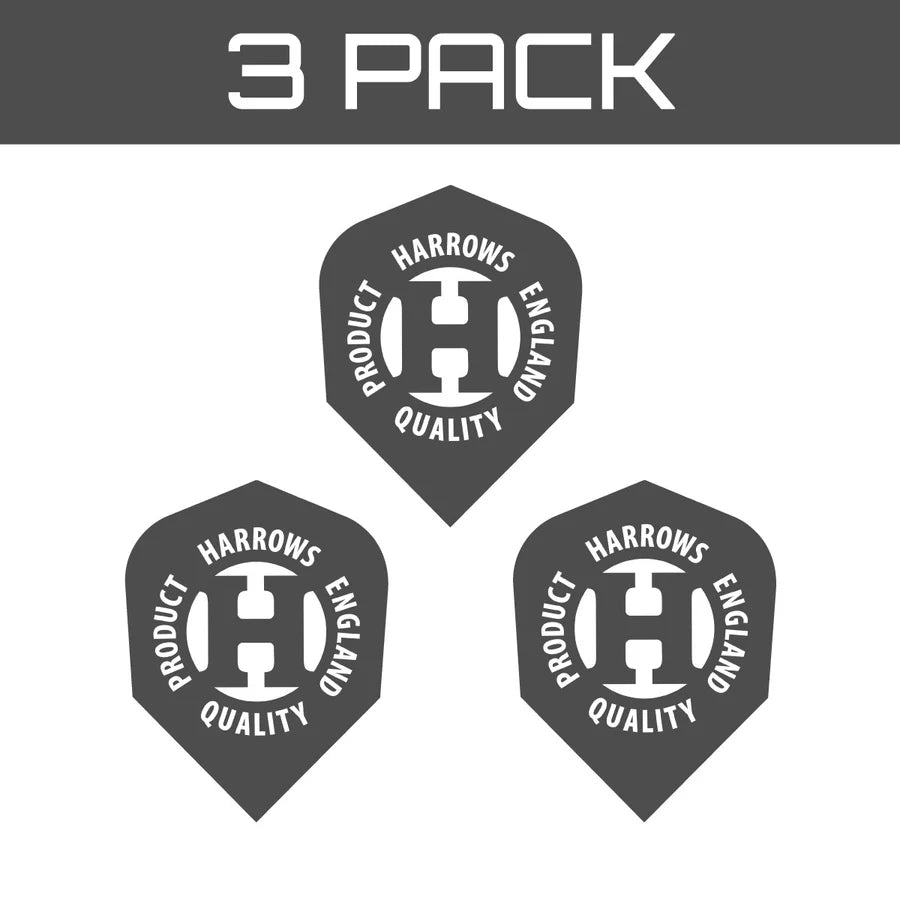 HARROWS DIMPLEX UNION JACK DART FLIGHTS